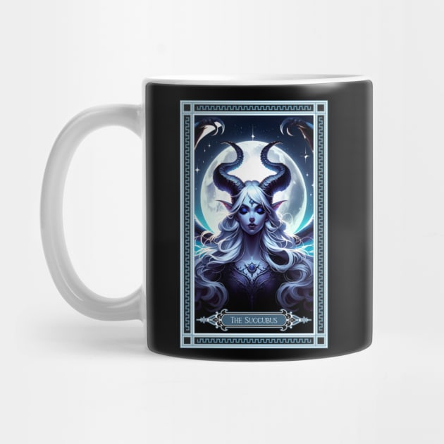 The Succubus Tarot Card by HolidayBug